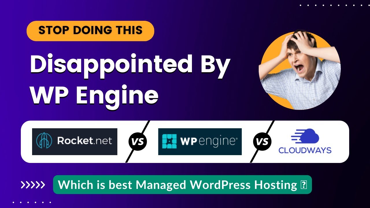 WP Engine vs Rocket.net vs Cloudways Comparison, Review & Speed Test | 😕 Best Cloud Hosting of 2022