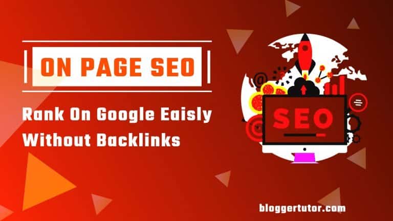 On Page SEO