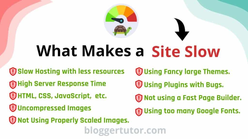 What Makes a Site Slow