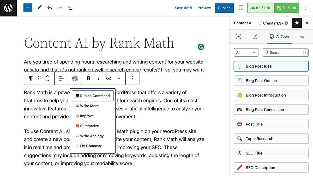 Rank Math vs Yoast 2026, Which SEO Plugin Is Actually Better? Rank Math Content AI compared with the AI features in Yoast SEO Premium