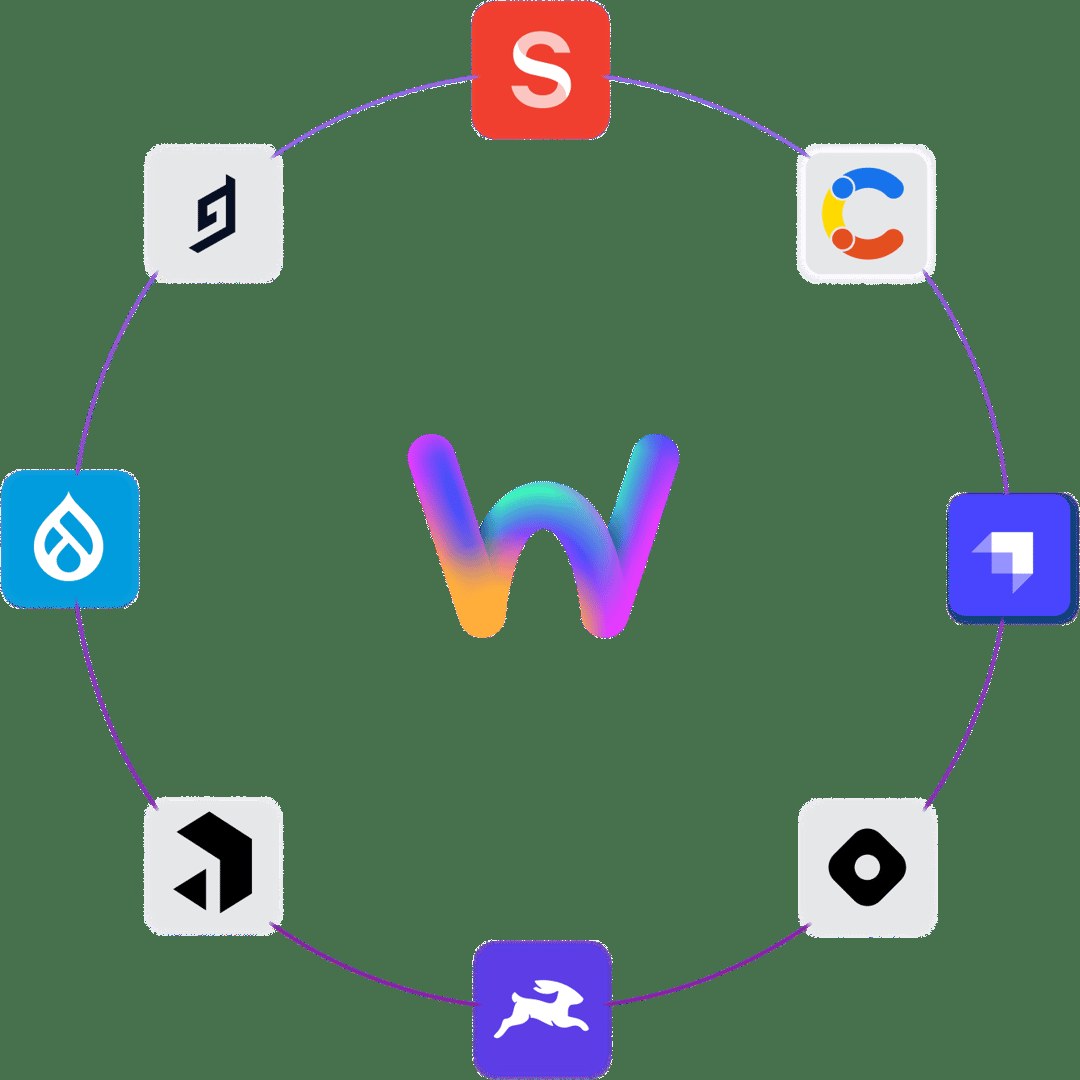 Headless CMS platforms Webstudio connects to instead of a built in CMS
