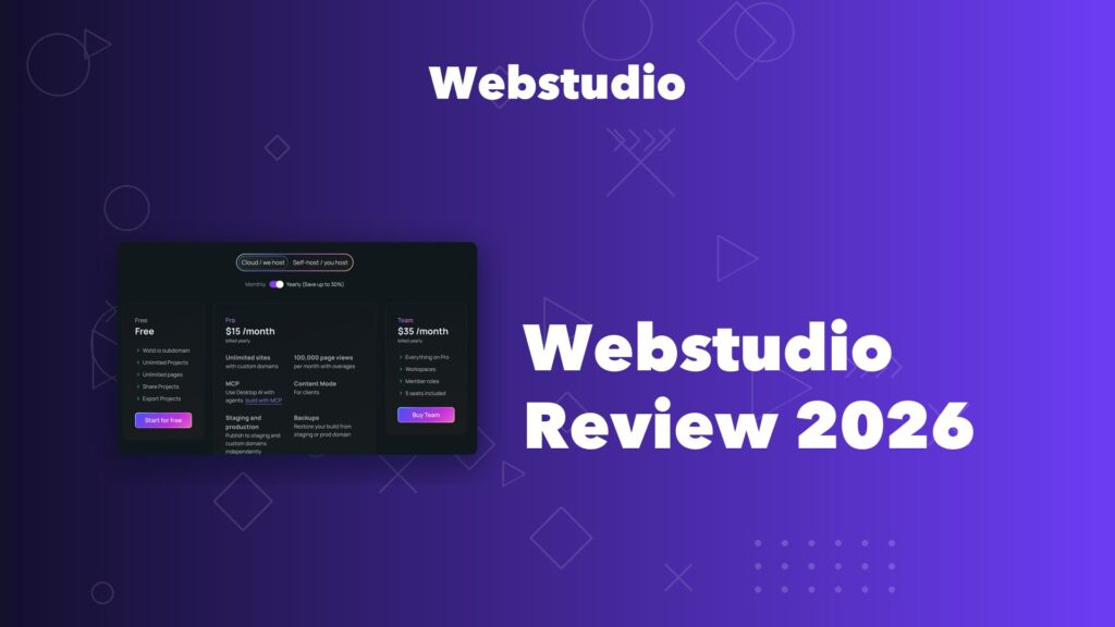 Webstudio review 2026 open source website builder