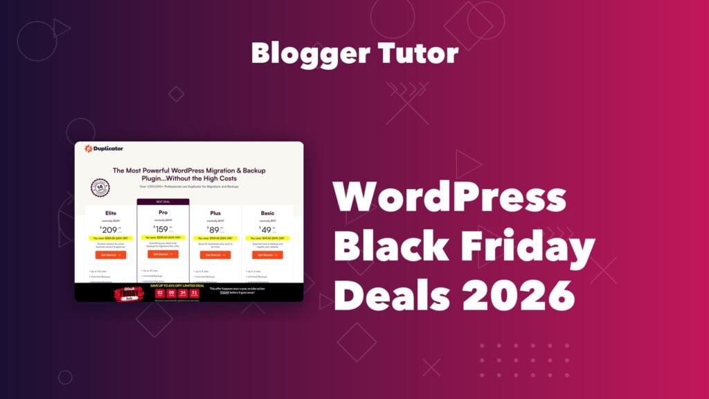 WordPress Black Friday Plugin Deals 2026, Verified and Updated WordPress plugin Black Friday deals for 2026