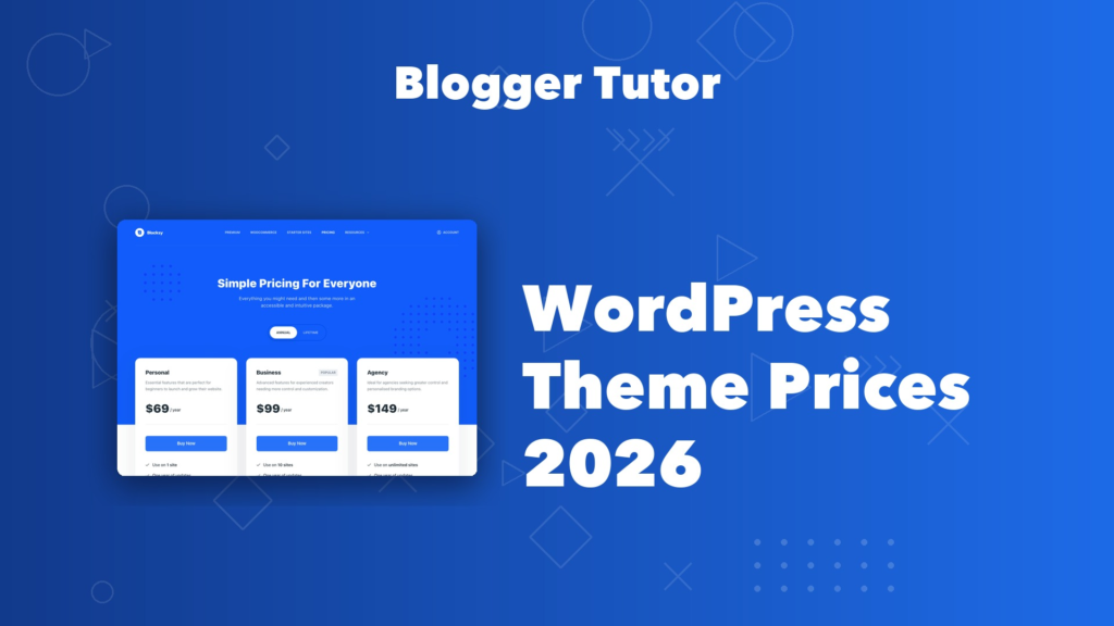 WordPress Theme Deals 2026, Verified Prices and Renewals WordPress theme prices and renewal rates for 2026