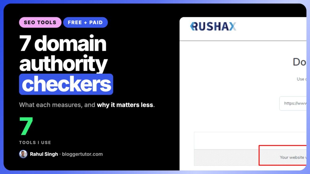7 Best Domain Authority Checker Tools, Free and Paid 7 Best Domain Authority Checker Tools, Free and Paid