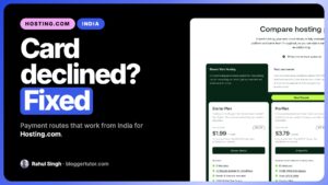 [Solved] A2 Hosting Card Decline | Buy A2 Hosting in India with UPI or Rupay Card