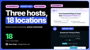 Cloudways vs Rocket.net vs WP Engine 2026, Speed Tested in 18 Locations