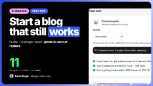 Complete Blogging Guide for Beginners in 2027, With a Free PDF