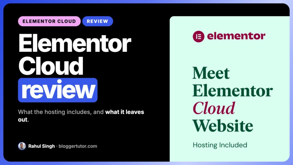 Elementor Cloud Review, Features, and Pricing | Is It really Fast as they Claim?