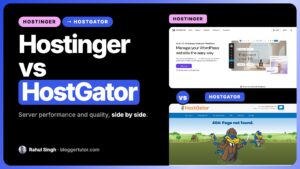Hostinger vs HostGator, In Depth Hosting Comparison