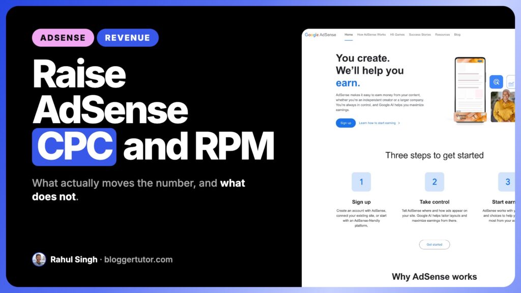 How to Increase AdSense CPC, RPM and Revenue How to Increase AdSense CPC, RPM and Revenue