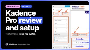 Kadence Pro Theme, Full Review and Setup Tutorial