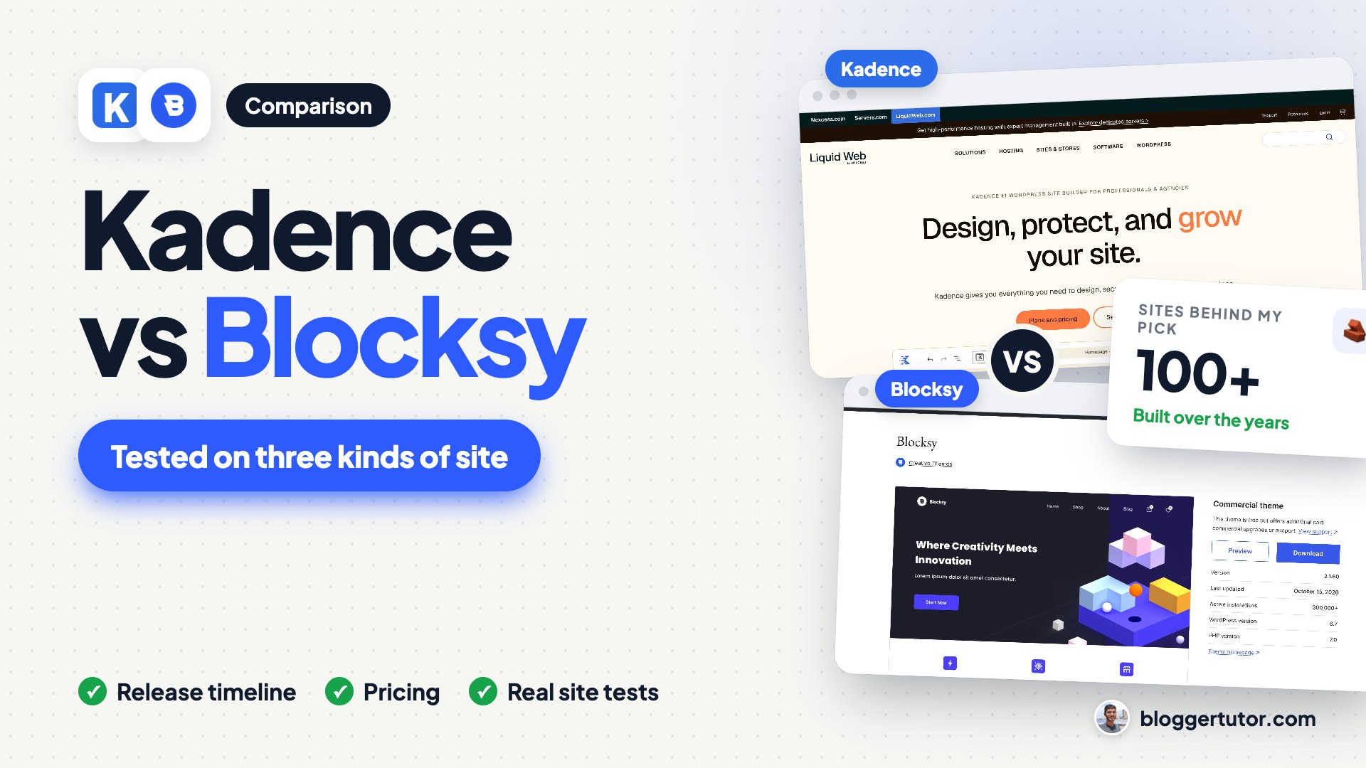 Kadence vs Blocksy 2026: I Tested Both on Three Sites Kadence vs Blocksy 2026: I Tested Both on Three Sites