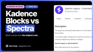 Kadence Blocks vs Spectra 2026, Which Block Plugin Wins?