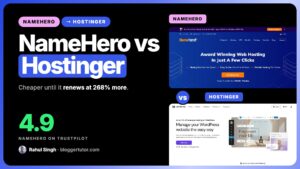 NameHero vs Hostinger 2026, Which Host Actually Wins?