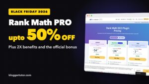 Rank Math PRO coupon, upto 50% off with 2X benefits and official bonus