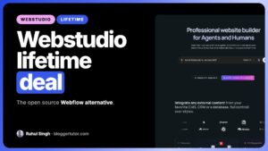 Webstudio Lifetime Deal, A Webflow Alternative