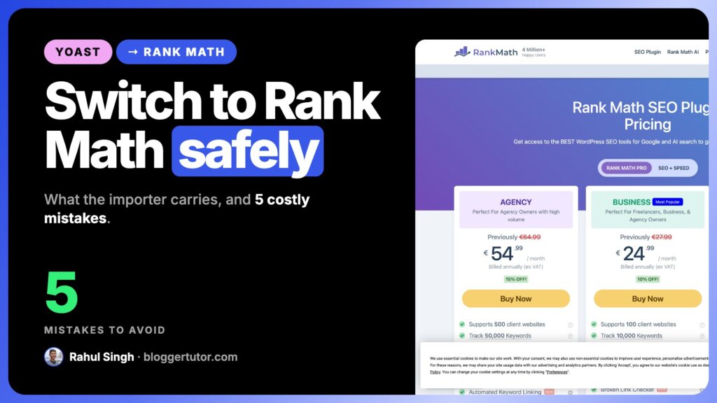 How to Switch From Yoast to Rank Math Without Losing Rankings