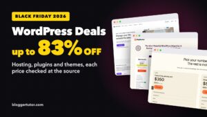 WordPress Black Friday deals 2026, up to 83% off hosting, plugins and themes